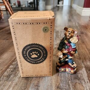 Boyds Collection Carvers Choice Chester Bigheart Love Much Bear Figurine 7439